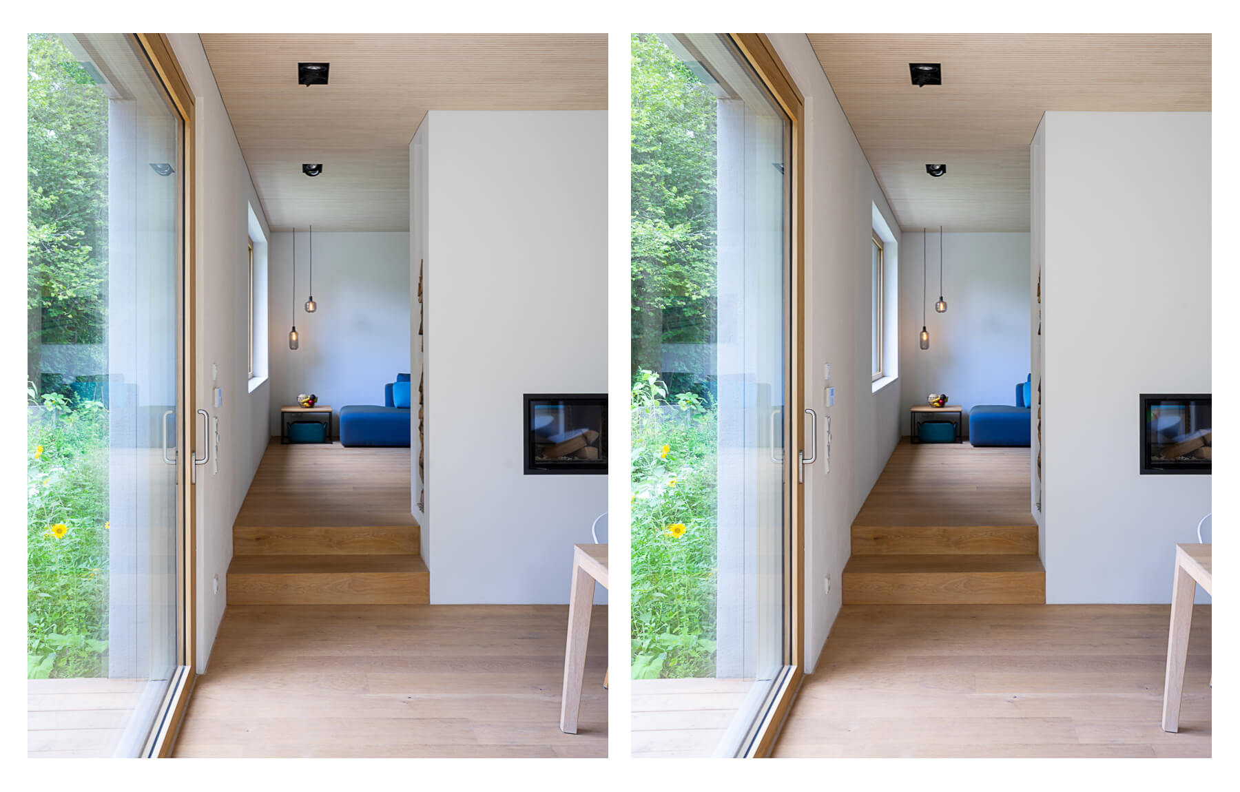 3D Fotografie - Wohnzimmer Durchganz zu Esszimmer