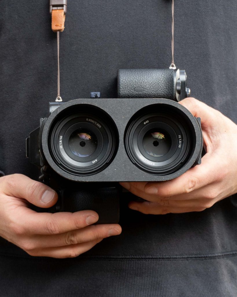 Portable Stereokamera für Stereoskopie